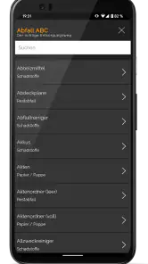 MyMüll.de - Abfall App screenshot