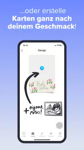 MyPostcard Postkarten App screenshot