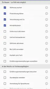 myUFR - Universität Freiburg screenshot