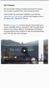 myUFR - Universität Freiburg screenshot