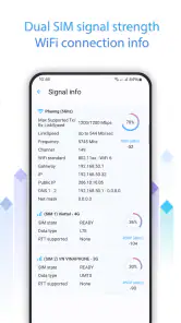 Netzsignal: WiFi & 5G screenshot
