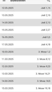 Neukirchener Kalender 2025 screenshot