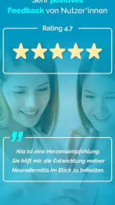 Neurodermitis App Nia screenshot