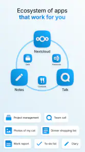 Nextcloud Talk screenshot