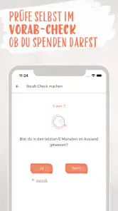 NEXUS Spende App screenshot