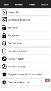 NFC Tools screenshot