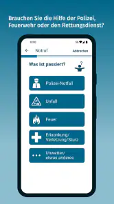 nora - Notruf-App screenshot