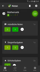 Notan: Notenrechner screenshot