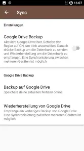 Notizen App Deutsch screenshot