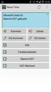 NovaTime Terminal screenshot