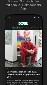 NRZ News screenshot