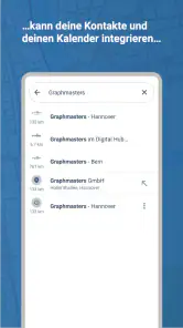 NUNAV Navigation screenshot
