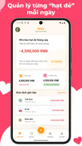 Nutty - Quản lý chi tiêu screenshot