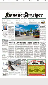 Offenbach-Post E-Paper screenshot