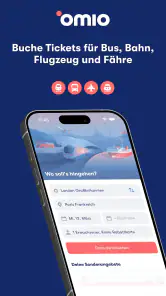 Omio: DB und Flixbus Tickets screenshot