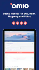 Omio: DB und Flixbus Tickets screenshot