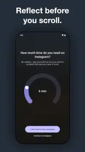 one sec–Bildschirmzeit & Fokus screenshot