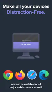 one sec–Bildschirmzeit & Fokus screenshot
