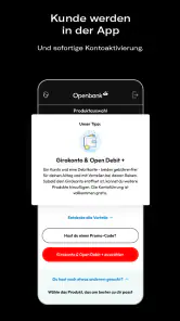 Openbank Deutschland – Banking screenshot