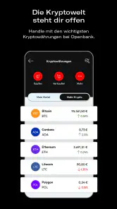 Openbank Deutschland – Banking screenshot