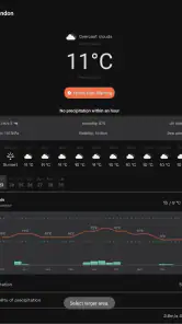 OpenWeather screenshot