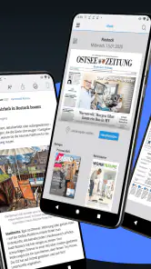 Ostsee-Zeitung E-Paper screenshot