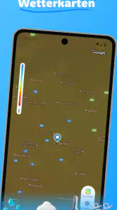 Overdrop wetter und regenradar screenshot