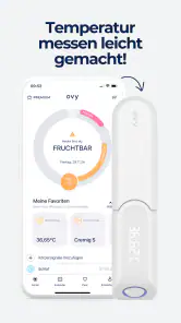 Ovy App Verhütung Kinderwunsch screenshot