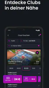 PadelCity – Padel jetzt buchen screenshot