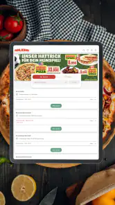 Papa John's Pizza Deutschland screenshot