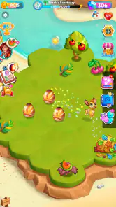 Paradise Paws: Merge Animals screenshot
