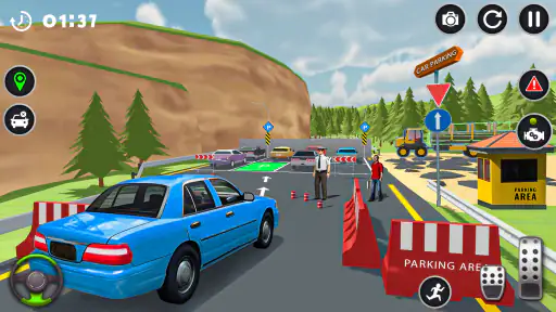 Park Spiele 3D : Car games screenshot