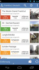Parkopedia Parken screenshot