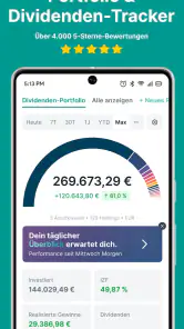 Parqet - Portfolio Tracker screenshot