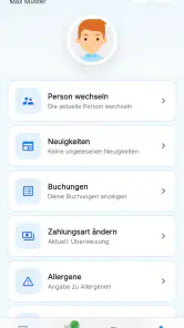 PCA Kantine screenshot