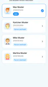 PCA Kantine screenshot
