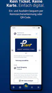 Pcard App | Parken & Laden screenshot