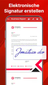 PDF Reader - PDF Signieren screenshot