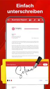 PDF Reader - PDF Signieren screenshot