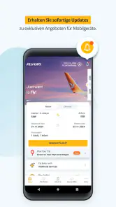 Pegasus: Günstige Flugtickets screenshot