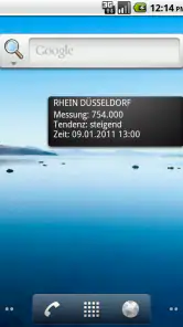 Pegel-Online screenshot