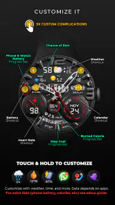 PER32 Ultra Hybrid Watch Face screenshot