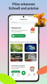 Pilzidentifikator screenshot