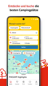 PiNCAMP Camping by ADAC screenshot