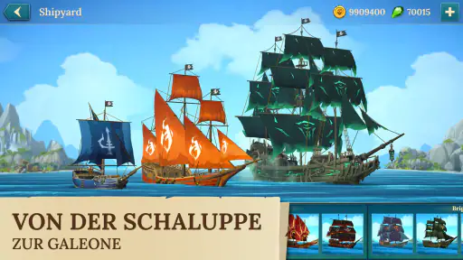Pirate Ships・Baue und kämpfe screenshot
