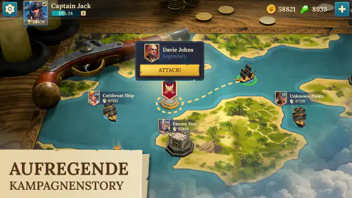 Pirate Ships・Baue und kämpfe screenshot