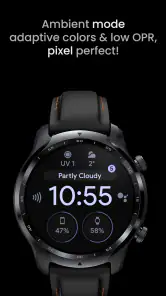 Pixel OLED: Watch face screenshot