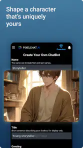 PixelChat - KI Chat Charakter screenshot