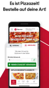 Pizza Hut Deutschland screenshot