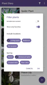 Plant Diary screenshot